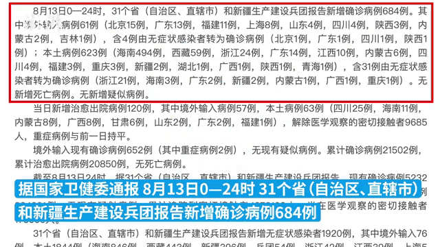 江苏省新增8例本土确诊(江苏省份新增本土确诊108例)