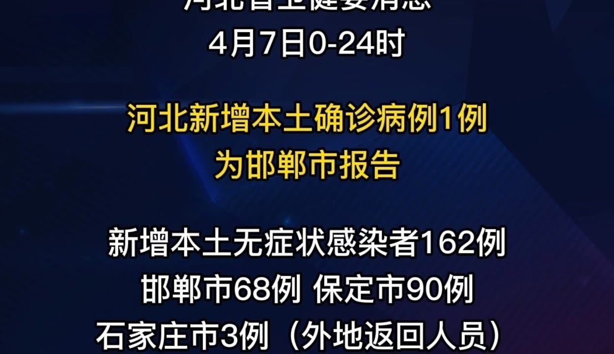 河北新增本土病例是如何(河北新增1例本土确诊是怎么得的)