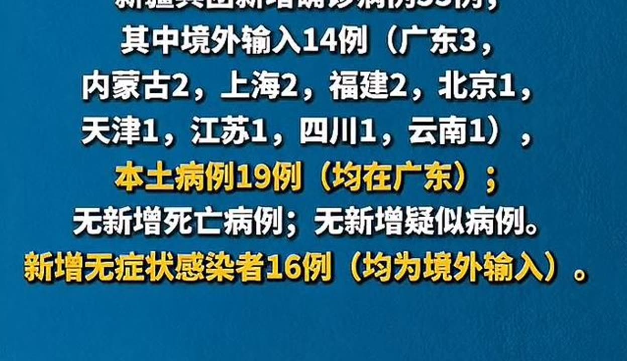 本土新增33例在哪查(新增本土确诊病例33例)