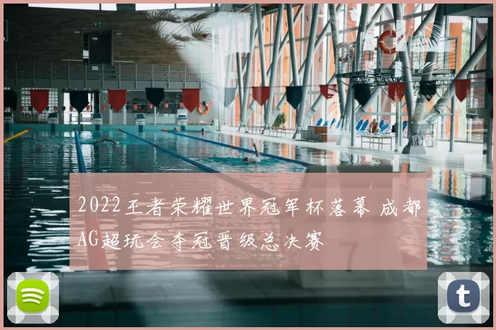 2022王者荣耀世界冠军杯落幕 成都AG超玩会夺冠晋级总决赛