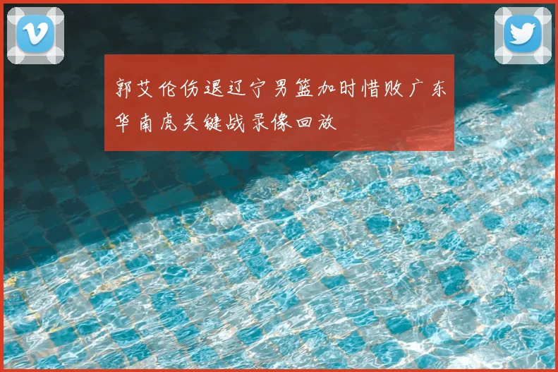 郭艾伦伤退辽宁男篮加时惜败广东华南虎关键战录像回放